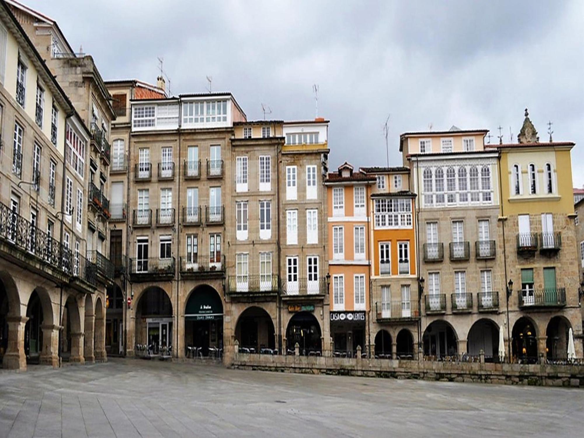 Charming Apartment In Ourense Overlooking The City Ngoại thất bức ảnh